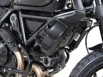 Hepco & Becker radiator protection, Black - Ducati 800 Scrambler 2019->