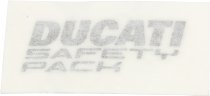 Ducati Aufkleber Safety Pack Schutzblech vorne links - 821, 939 Hypermotard, 1200 Multistrada...