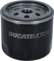 Ducati oil filter, 8 corners, Ø76mm, height 70mm, black - Monster, SS, Multistrada, Diavel, 748-1198