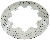 Laverda brake disc 1000 fro./back 280mm inox perforated
