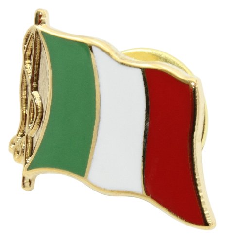Pin italian flag