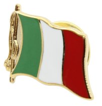Pin italian flag