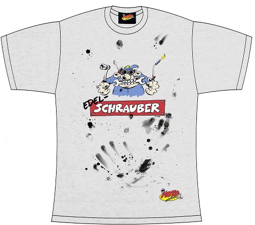 Motomania T-Shirt Schrauber, grau, XL
