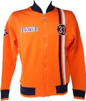 Dellorto Sweatshirt `reparto corse`, orange, Size: M