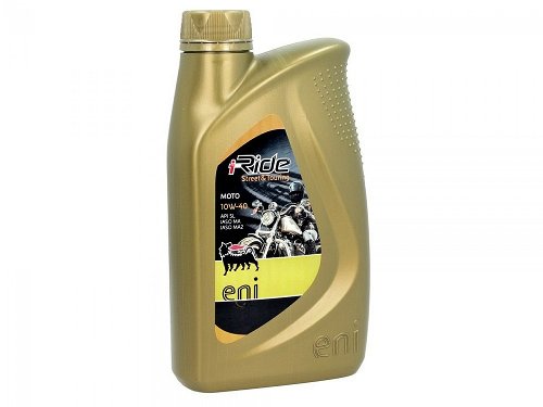 Eni Engine oil 10W/40, i-Ride Moto, partly synthetic, 1 liter, 4-stroke
