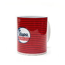 Vespa Cup Servizio, red with stripes