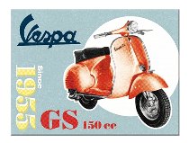 Vespa Magnet ´gs 150 since 1955´, 6x8 cm