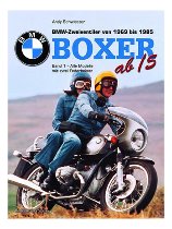 Book BMW Boxer volume 1, all airheads with twin shocks 1969 - 1985, author Andy Schwietzer, german