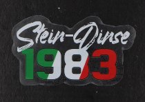Stein-Dinse Sticker 1983, 80x45mm, transparent, black