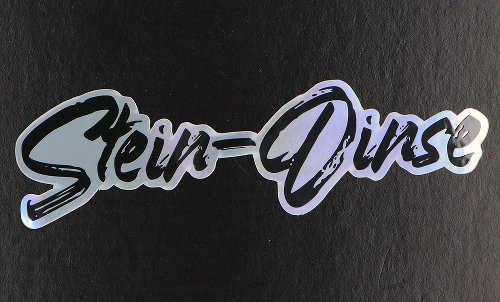 Stein-Dinse Sticker, 140x40mm, holo lettering