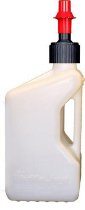 Tuff Jug Gas can 10L white, with red quick release cap