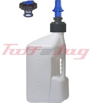 Tuff Jug Gas Can Race Kit, 20L blue, with blue quick cap and Yamaha Quick Cap