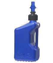 Jug petrol can 20L blue, with blue quick release cap