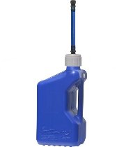 Tuff Jug gasoline can 20L, blue with Auto-Stop filling hose