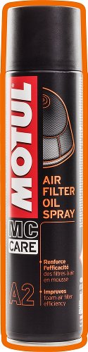 MOTUL A2: aceite de filtro de aire, atomizador 400 ml