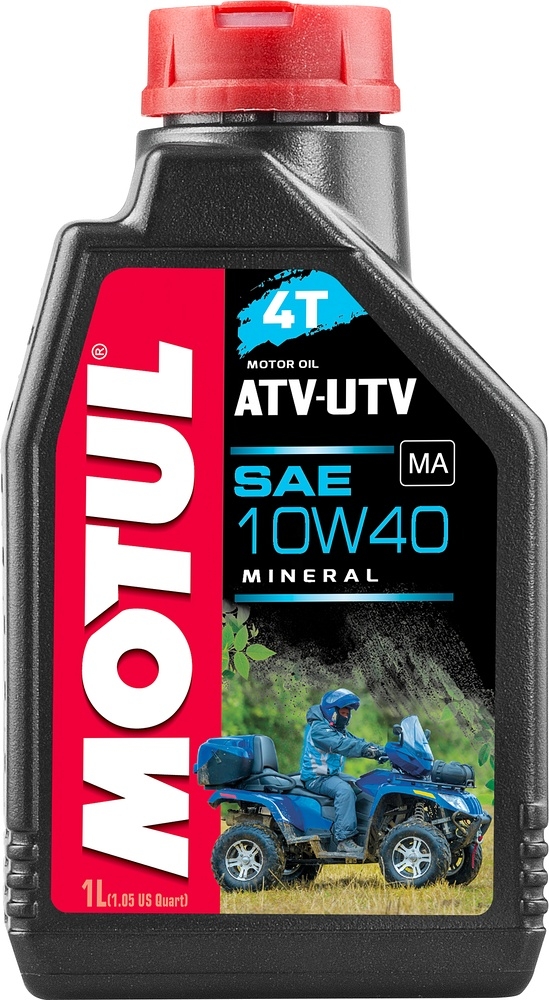 MOTUL Engine oil ATV-UTV 10W40 4T, 1 liter