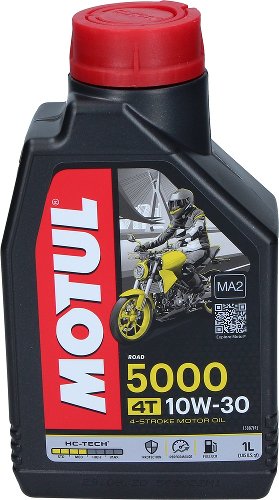 MOTUL Engine oil 5000 4T 10W30, 1 liter