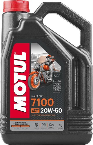 MOTUL aceite de motor 7100 4T 20W50, 4 litros