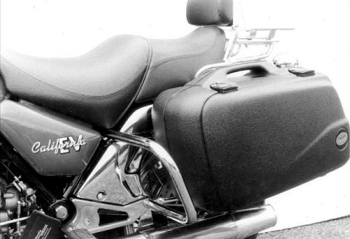 Hepco & Becker Kofferschutzbügel hinten, Chrom - Moto Guzzi California Stone Touring 2001->