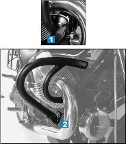 Hepco & Becker Engine protection bar, Chrome - Moto Guzzi C 940 Bellagio / Bellagio Aquaila Nera