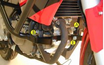 Hepco & Becker Engine protection bar, Black - Honda CBR 125 R (2007->2010)