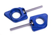 Gilles Chain adjuster, blue - Aprilia 1000, 1100 RSV4, Tuono V4, 750, 1200 Dorsoduro...