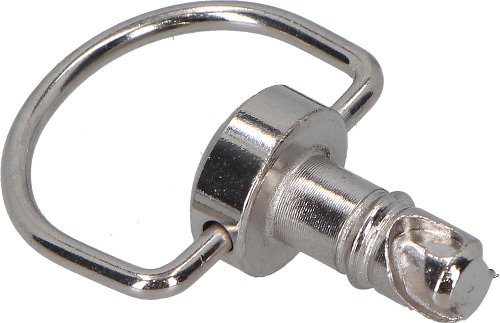SD-Tec Quick fasteners set of 5, 14mm, silver, with rivet plate