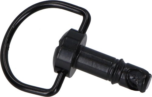 SD-Tec Quick release fasteners set of 5, 19mm, black, with rivet plate