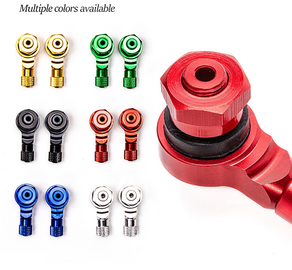 SDTec Angle valves 8,3 mm valve hole red Ducati/Aprilia/KTM/MV/Triumph