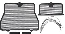 SD-Tec radiator grille black Bmw S1000RR 2016 - 2018 (2Pcs)