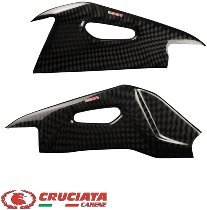Cruciata Swing arm protection, carbon - Aprilia 1000 RSV4, RR, Factory 2015-2020