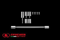 Cruciata Mounting kit for seat fairing - Aprilia 660 RS