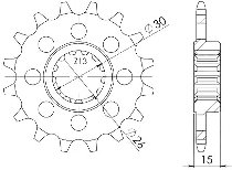 Supersprox Pinion 520 - 16Z - fine toothed 26,0/30,0