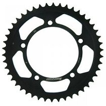 Supersprox acero rueda de cadena 420 - 46Z (negro)