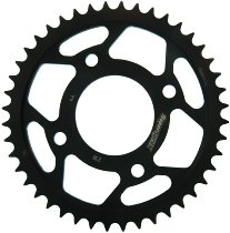 Supersprox acero rueda de cadena 428 - 44Z (negro)
