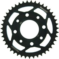 Supersprox acero rueda de cadena 428 - 43Z (negro)