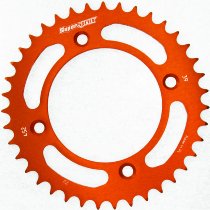 Supersprox aluminio rueda de cadena 415 - 39Z (anaranjado)