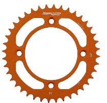 Supersprox aluminio rueda de cadena 415 - 40Z (anaranjado)