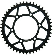 Supersprox acero rueda de cadena 525 - 47Z (negro)