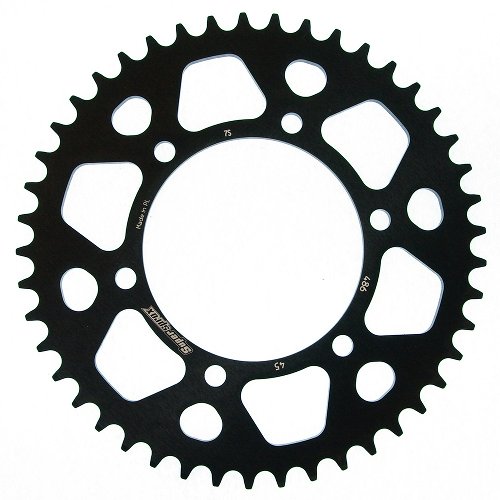 Supersprox Aluminium Chain wheel 520 - 45Z (black)