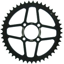 Supersprox acero rueda de cadena 420 - 45Z (negro)
