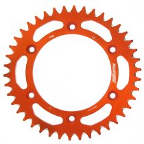 Supersprox aluminio rueda de cadena 520 - 42Z (anaranjado)