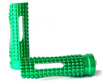 MFW Footrest ´Racing EVO II´, green