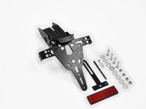 Zieger Licence plate holder Pro, black - Aprilia SMV 750 Dorsoduro