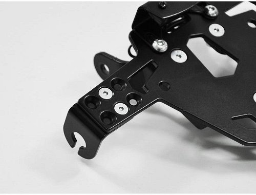 Zieger Licence plate holder Pro, black - Triumph Speed Triple 765 S, R, RS