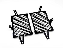 Zieger Radiator cover, black - BMW R 1200 GS LC