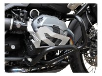 Zieger Cylinder protection, silver - BMW R 1200 GS / R / R nine T