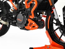 Zieger Motorschutz, schwarz, orange - KTM 125 Duke