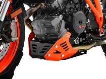 Zieger Engine protection, black, orange - KTM 1290 Superduke R, GT