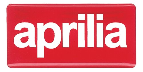 Aprilia autocollant APRILIA, 3D, 35x19mm